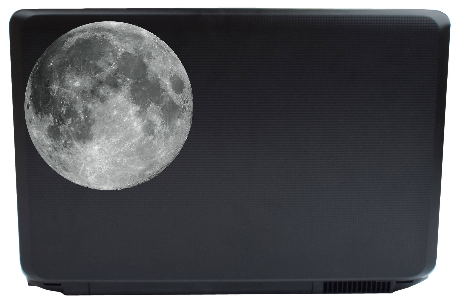 Full Moon Vinyl Laptop Decal Yeti Macbook Car Window Iphone Etsy