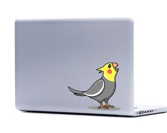 Cockatiel Sticker | Laptop, Car Decal