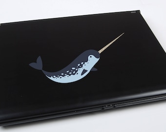 Narwhal Vinyl Decal | Laptop, Car Sticker