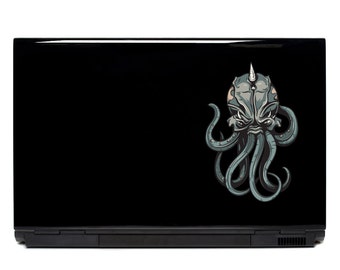 Cthulhu Sticker Laptop decal | window sticker hp lovecraft FREE SHIPPING geek gifts lovecraft cthulhu decor lovecraftian horror lover