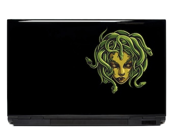 Medusa Laptop Decal | car decal FREE SHIPPING Medusa sticker greek macbook decal mythology decor vinyl decal medusa decal geekery gorgon