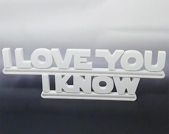 I Love You I Know Wedding Table Centerpiece | PVC Mr and Mrs Sign