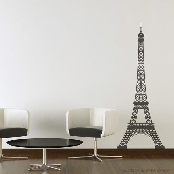 Eiffel Tower Decal Etsy