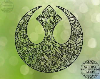 Download Star Wars Mandala Etsy