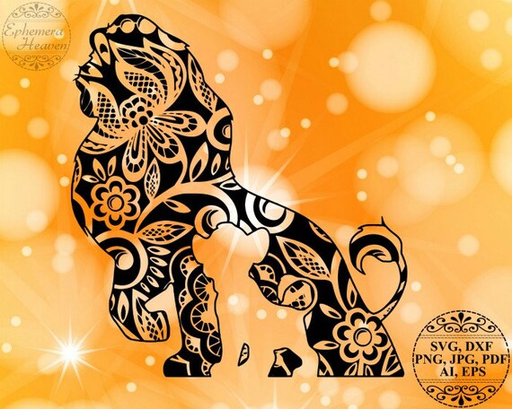 Free Free 203 Lion King Mandala Svg SVG PNG EPS DXF File
