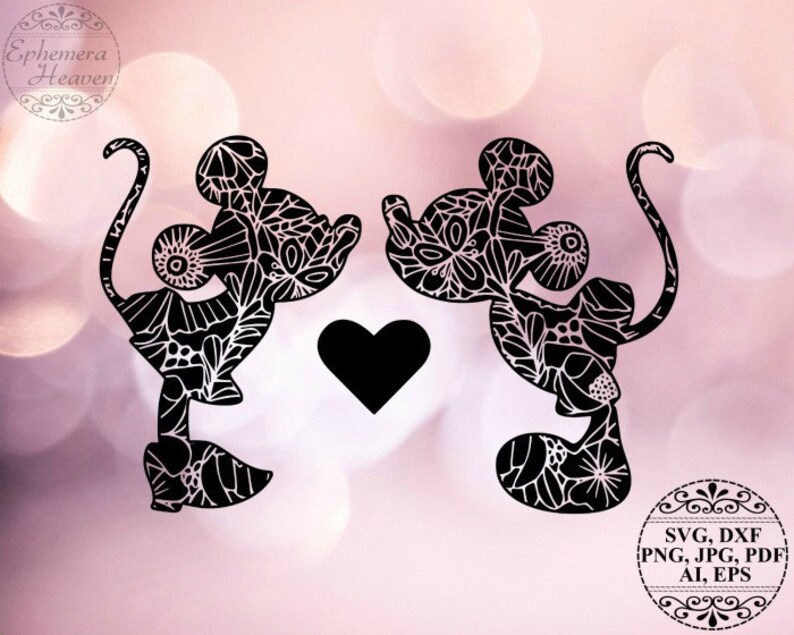 Free Free 174 Mickey And Minnie Love Svg SVG PNG EPS DXF File