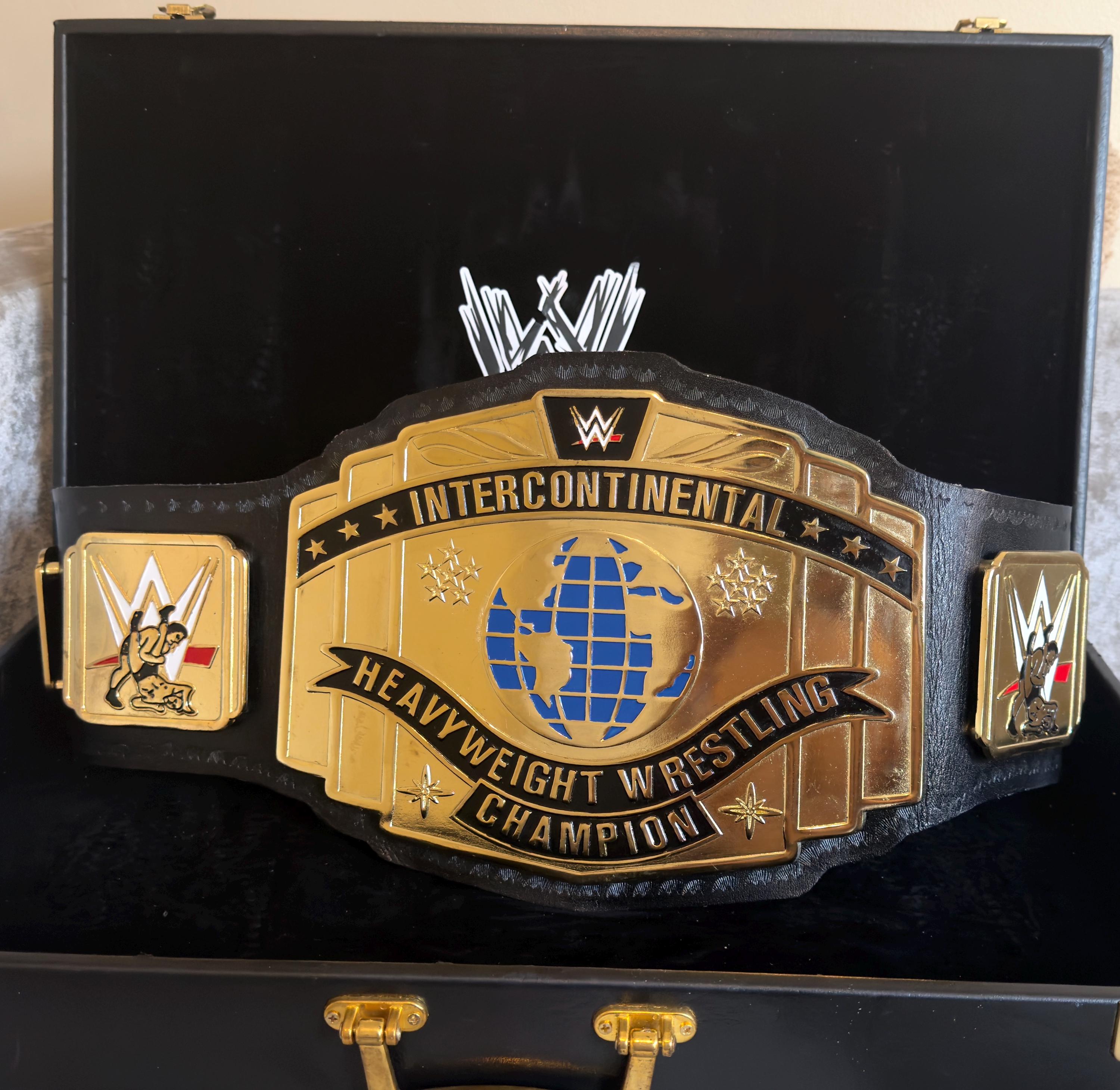 Wwf intercontinental championship replica title belt - Etsy 日本
