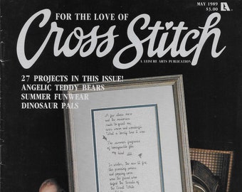 For the Love of Cross Stitch paperback book
