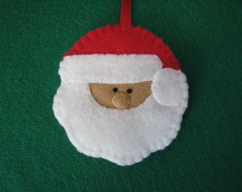 Ornament  Brown Santa