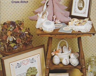 Sweet Memories Cross-Stitch paperback book.