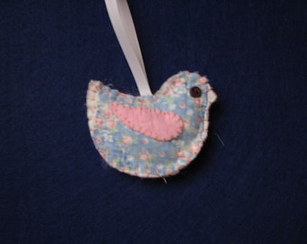 Ornament Quilted Bird