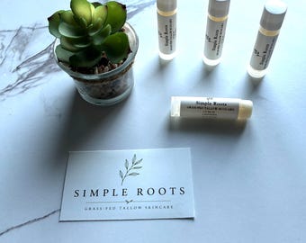Lippenbalsam aus Talg von Weidetieren
