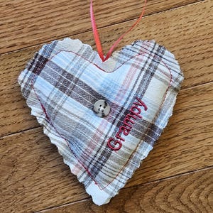 Ornamento a forma di cuore personalizzato
