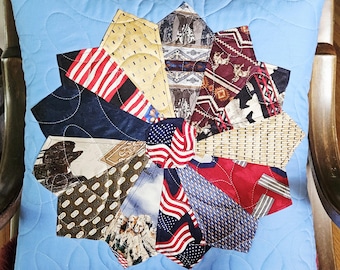 18 X 18 Neck Tie Memory Pillow
