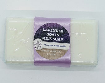 Luxurious Goats Milk Bar Soap - Organic Soap
