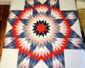 Handmade Oversized Full/Queen Quilt