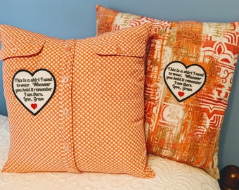 16X16 Simple Style Custom Memory Pillows
