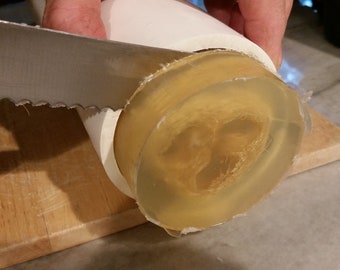 Hemp Seed Sulfate Free Soap - Lemongrass Geranium Loofah Soap - Gluten Free