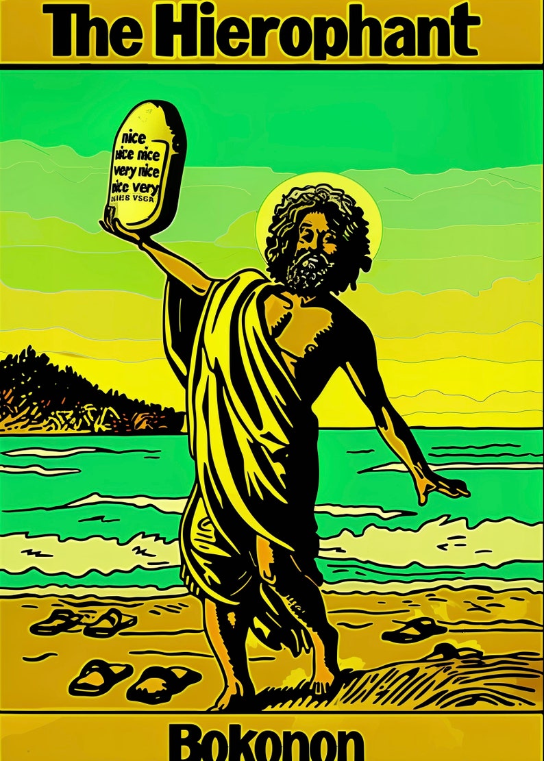 7 Major Arcana Tarot Cards Harrison Bergeron Kilgore Trout Diana Moon