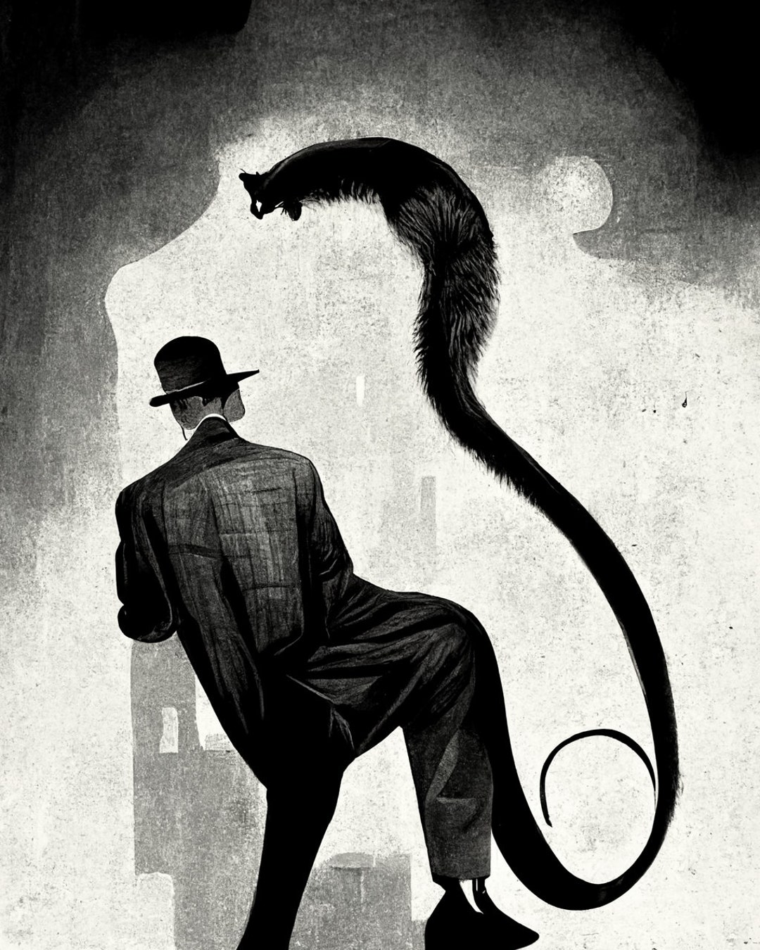 Film Noir Black and White Animorphs - Aximili the Andalite Alien to ...