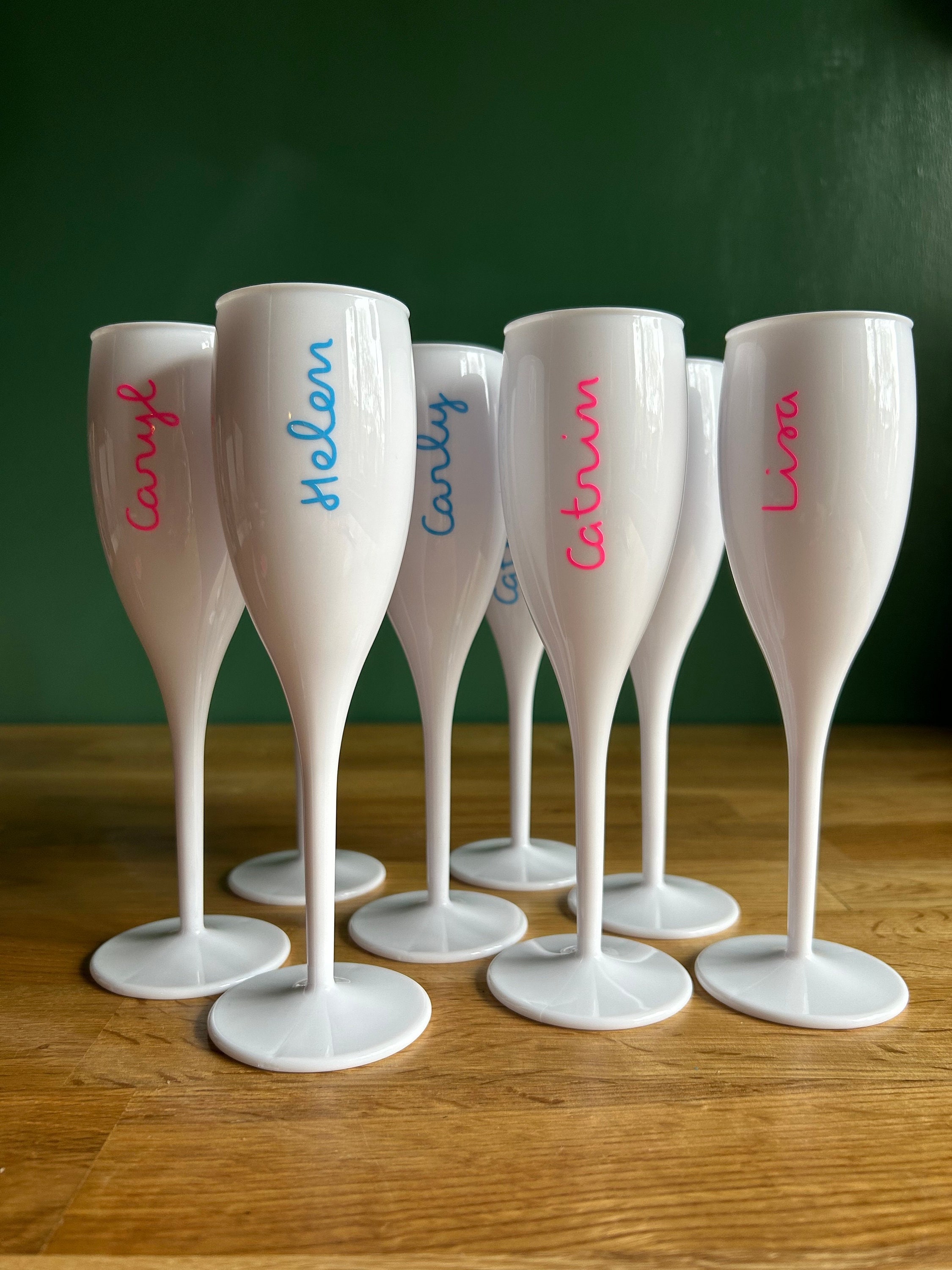 Personalised Champagne Flutes