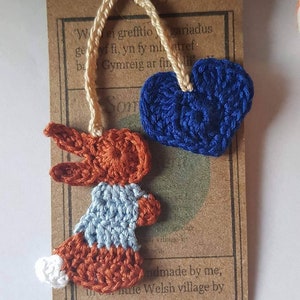 Rabbit Umbilical cord tie. Peter Rabbit.