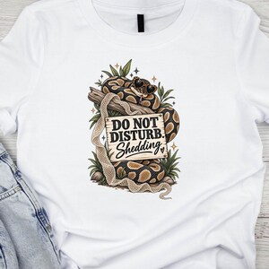 Stör ej fällande png, rolig orm solglasögon design, sarkastisk reptil sublimering