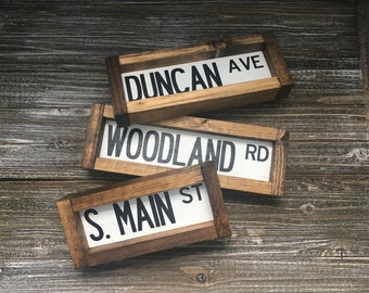 Street Sign - Wooden - Personalized Street Sign - Housewarming Gift - New Home - Wood SIgn- First House
