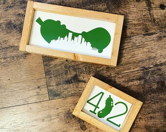 Picklesburgh Area Code - Picklesburgh Pittsburgh Skyline - Pittsburgh - Pickle -