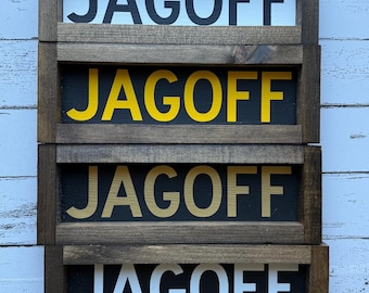 Jagoff Wooden Sign Pittsburghese Sign -Housewarming - Home Decor - Wedding gift - New Home - Proud to be from Pittsburgh