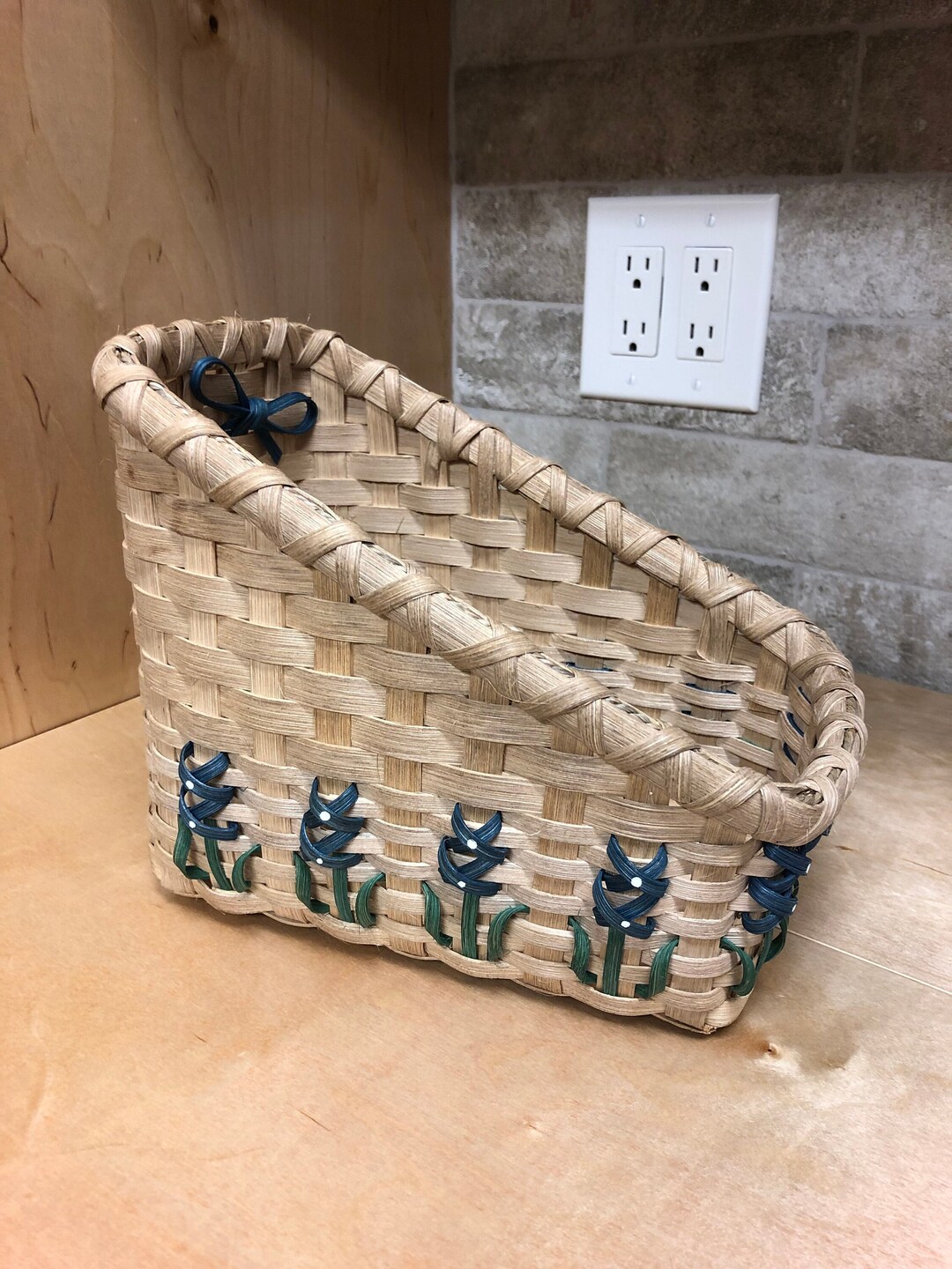 Kitchen Catch All Basket Kitchen Decor Texas Item Etsy