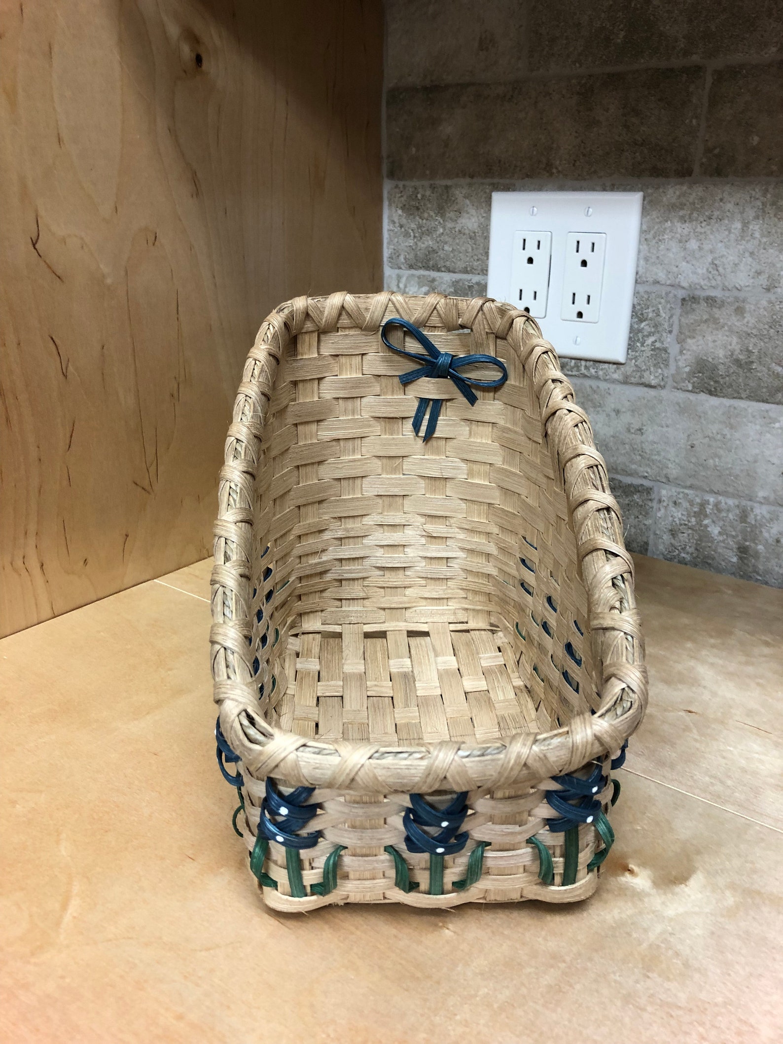 Kitchen Catch All Basket Kitchen Decor Texas Item Etsy
