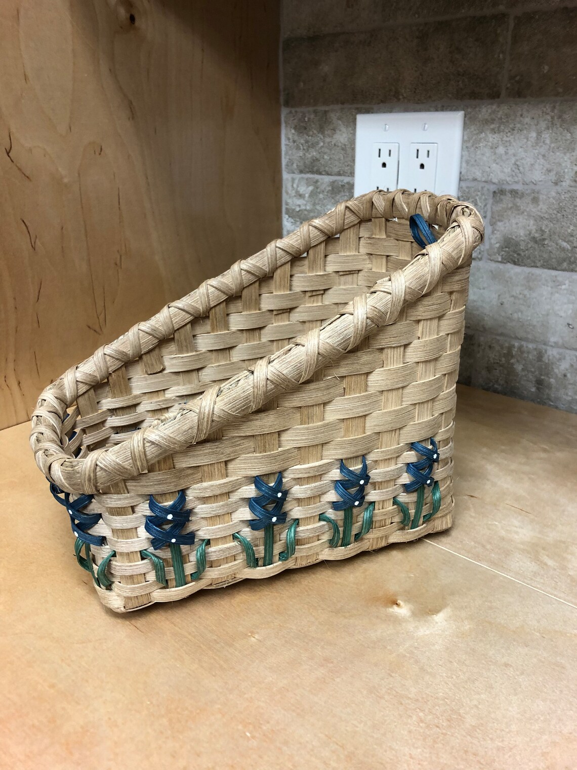Kitchen Catch All Basket Kitchen Decor Texas Item Etsy