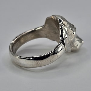 Labrador ring, dog ring, sterling silver handmade image 5