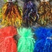 Teeswater Locks, Extra Long, Dyed, Wool, Tailspinning, 1 ounce, Doll Hair, Rehair, Spin, Felt, Fleece, Variety 1