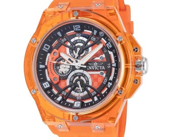 Invicta Racing Orange Chronograph Watch 46mm quartz