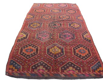 Turkish Rug,Handwoven Wool Rug,Vintage Decorative Rug,Oversize Carpet,Antique Carpet,Home Decor Rugs,Rug For Livingroom,Bathroom Rugs