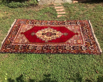 Handwoven Turkish Kilim Rugs – Vintage Kilim Carpet, Anatolian Area Rug, Tribal Boho Rug, Oriental Wool Kilim