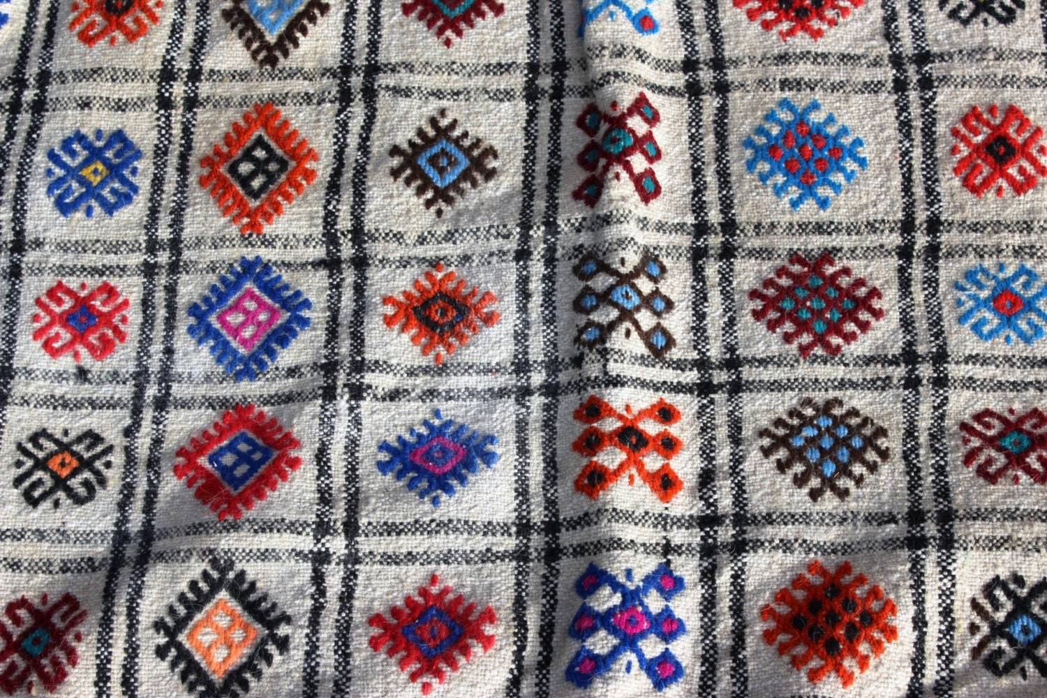 Vintage Handwoven Handmade Turkish Antique Wall Decor Kilim - Etsy