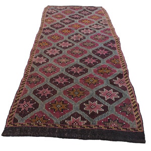 Turkish Rug,Handwoven Wool Rug,Vintage Decorative Rug,Oversize Carpet,Antique Carpet,Home Decor Rugs,Rug For Livingroom,Bathroom Rugs image 1