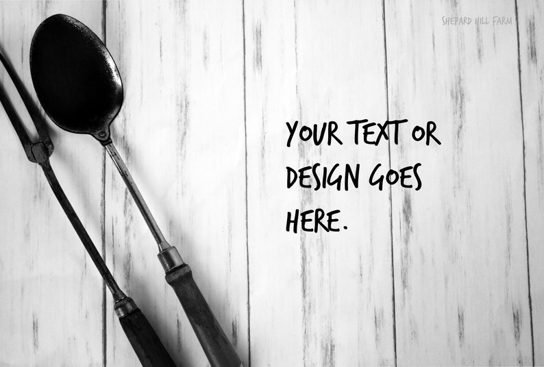 Download Kitchen Fork and Spoon Mockup DIGITAL Download Styled | Etsy