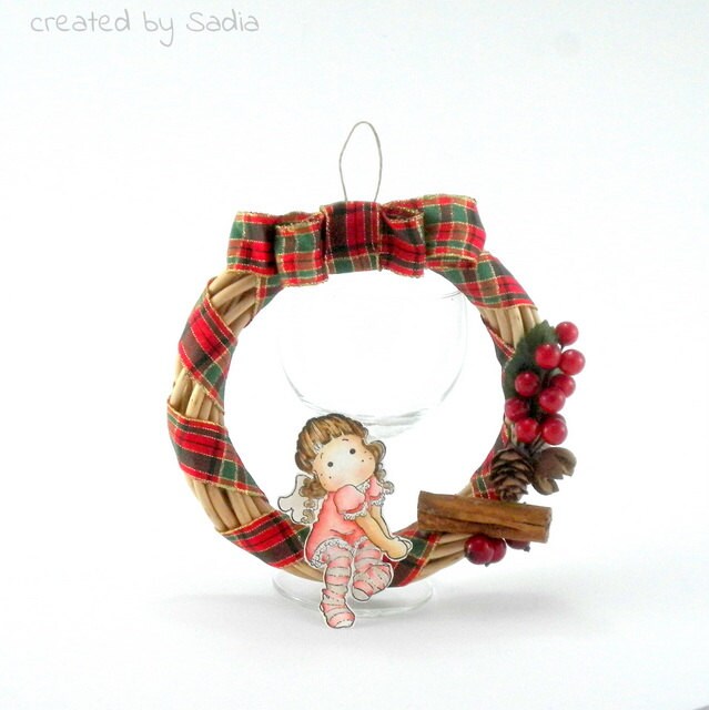 Christmas garland home decoration Christmas door hanger | Etsy