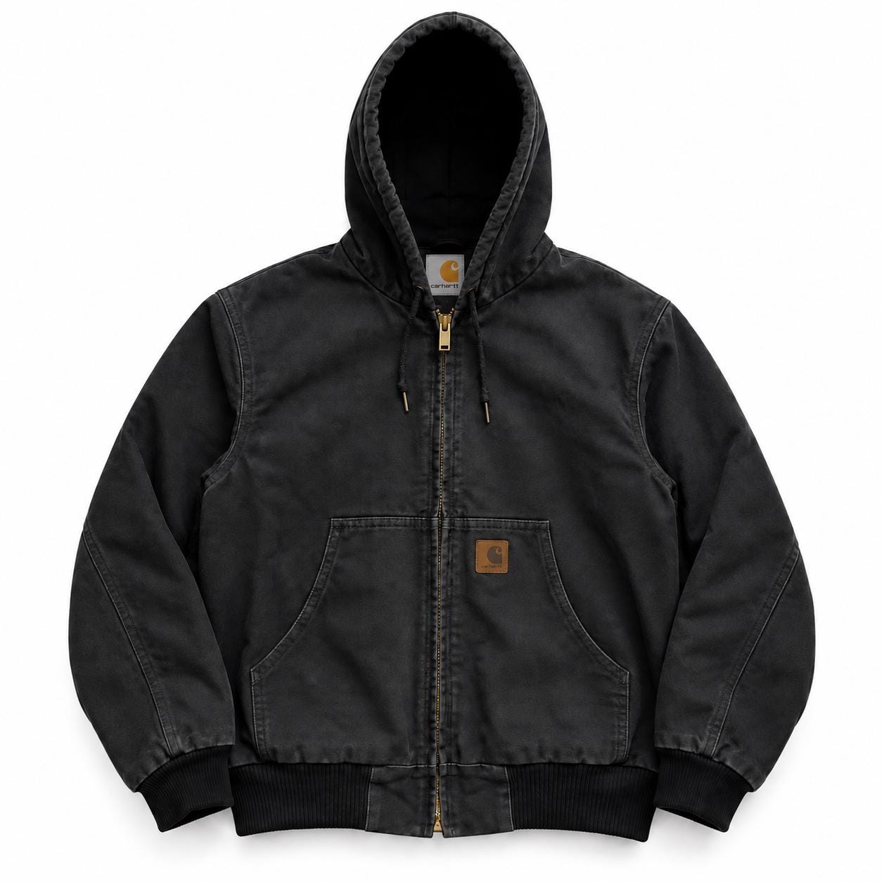 Carhartt アクティブジャケット ビンテージ J130 BLK Carhartt Active J130 Blk - Etsy