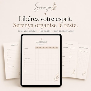 Premium digital planerare, utformad för att stödja dig i din organisation, personliga utveckling och minska mental belastning.