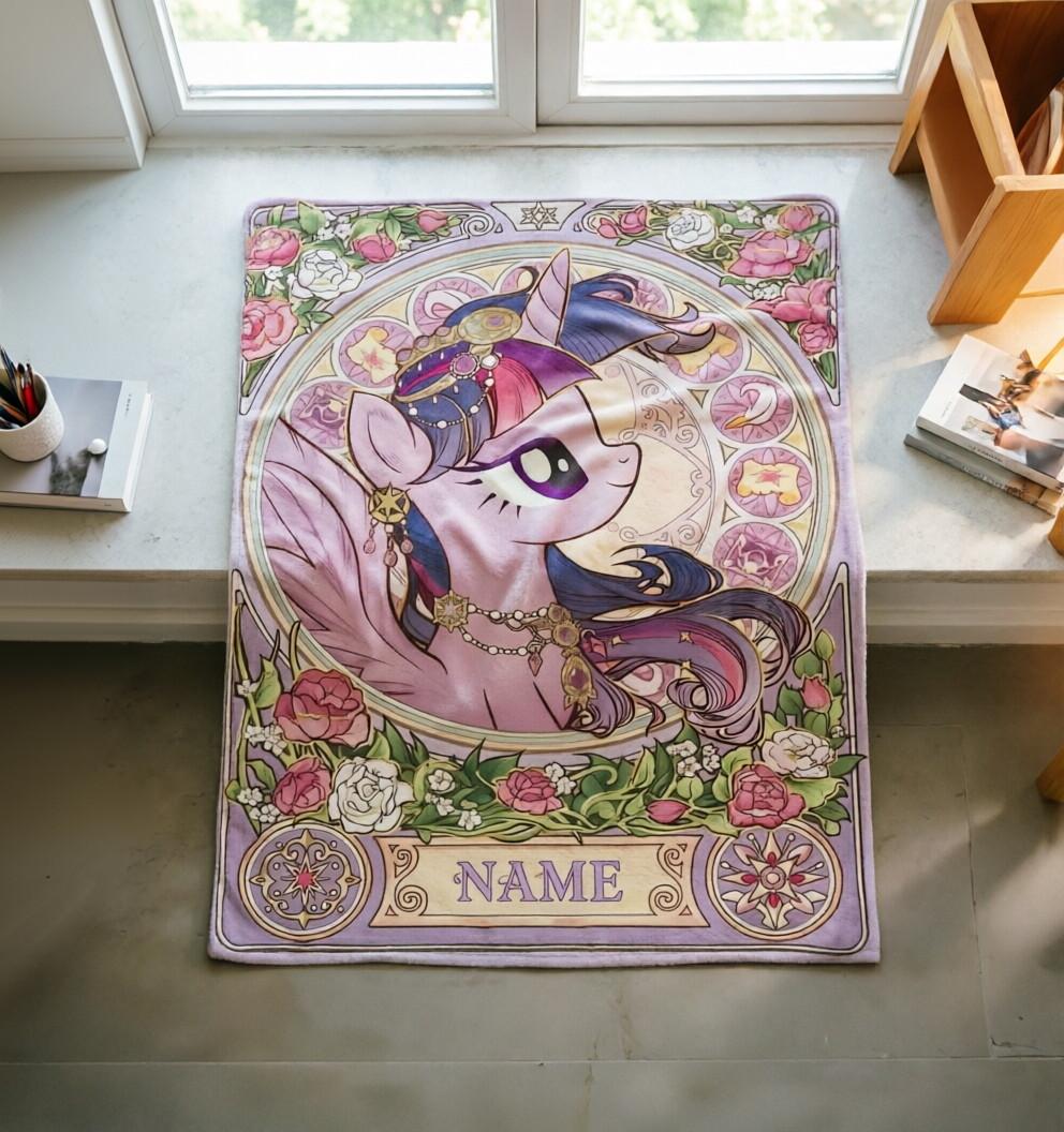 マイリトルポニー　ひざかけ　2003年　ヴィンテージ Vintage My Little Pony Blanket - Etsy