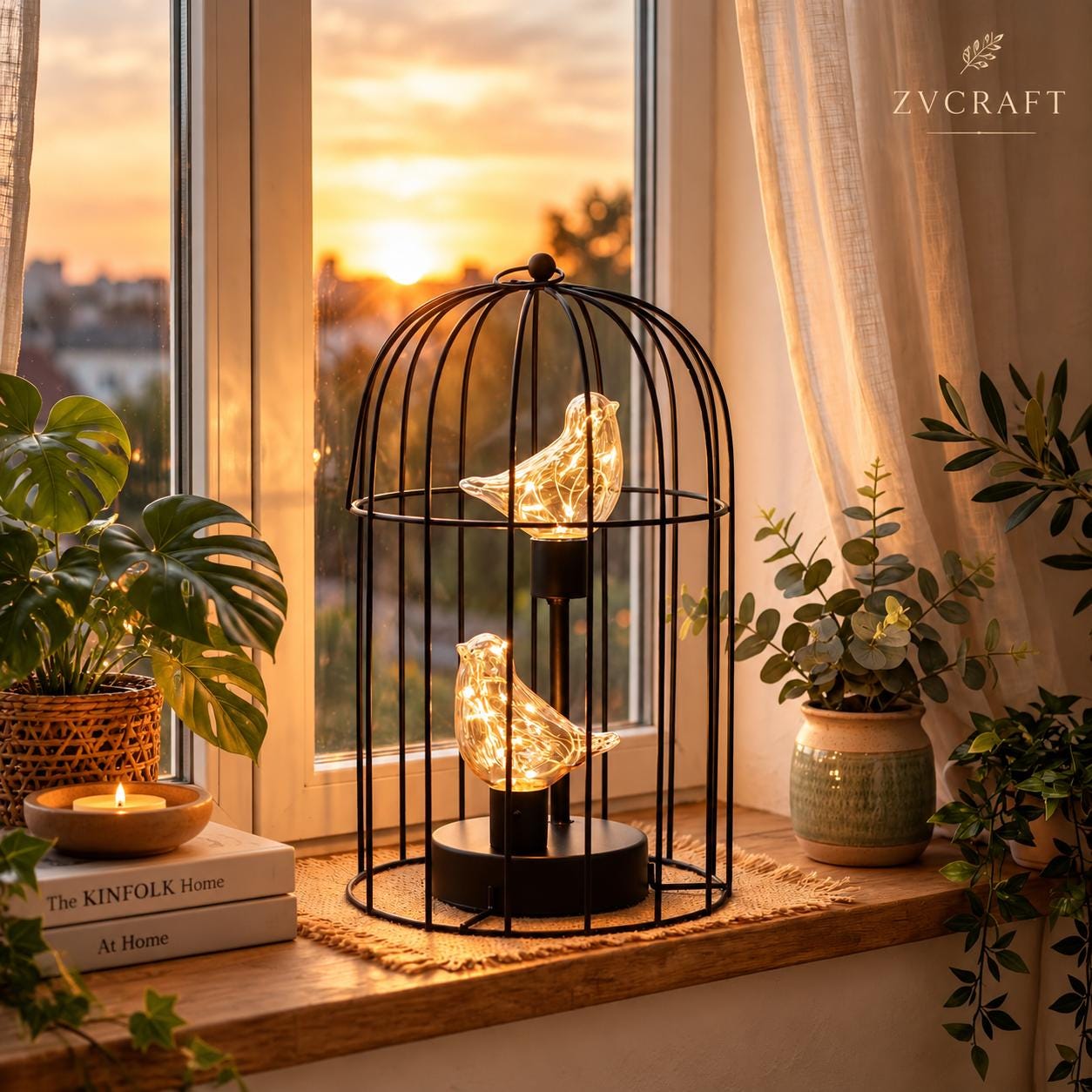 Birdcage Floor Lamp - Etsy