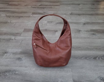 ooak red leather bag — BUKURO