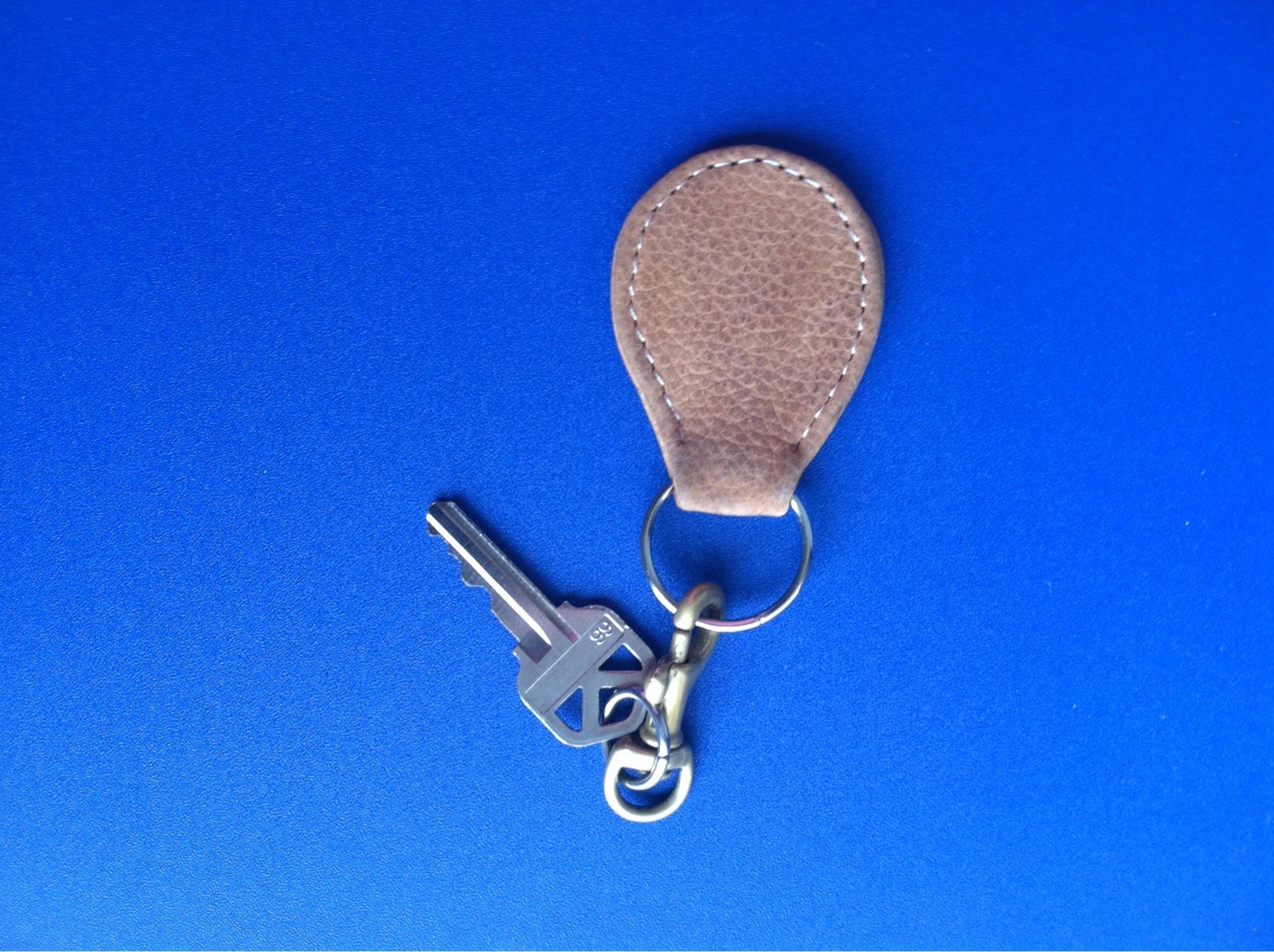 Leather Key Chain Keychain Keychain Holder Key Ring Etsy