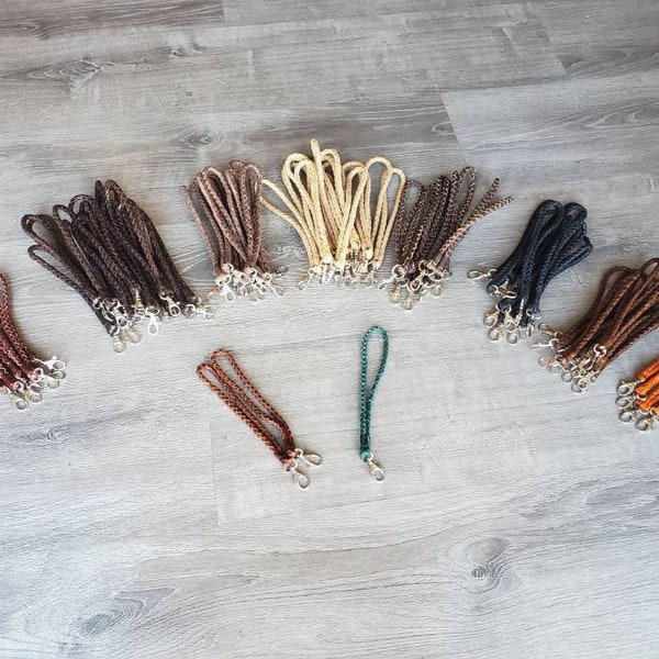 Braided Keychain Etsy