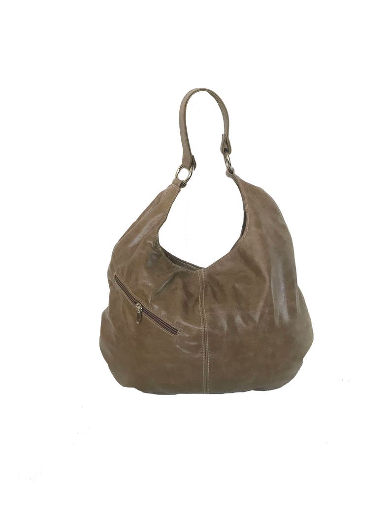 Distressed Leather Hobo Bag Purse Slouchy Leather Bag Large - Etsy